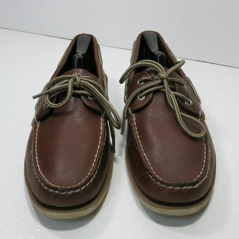 Sperry Top-Sider Nubuck Leather Boat Deck Shoes Men's Footwear Shoe's 10 M